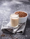 Non-dairy lactose free buckwheat milk