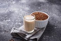 Non-dairy lactose free buckwheat milk
