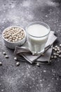 Non-dairy lactose free soy bean milk