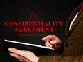 Non-disclosure or Confidentiality agreement in the folder.