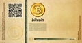 Bitcoin banknote big seasoned