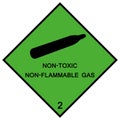 Non-Flammable Gas Symbol Sign Isolate On White Background,Vector Illustration EPS.10 Royalty Free Stock Photo