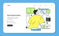 Non-functional testing technique web banner or landing page.