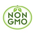 Non GMO Logo Icon Symbol Royalty Free Stock Photo