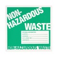 Non-hazardous Waste Label Royalty Free Stock Photo
