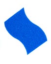 Non scratch blue scrubbing sponge Royalty Free Stock Photo