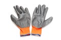 Non-slip coated gloves Royalty Free Stock Photo