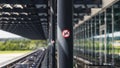 Non Smoking Area at Zurich International Airport Royalty Free Stock Photo