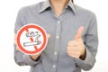 Non smoking sign Royalty Free Stock Photo