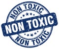 Non toxic blue stamp