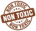 non toxic brown stamp