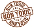 non toxic brown stamp