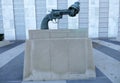 Non-Violence sculpture at United Nations Headquarters in New York