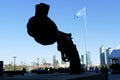 Non-Violence sculpture at United Nations Headquarters in New York