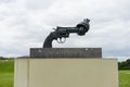 Non violence statue of the pistol