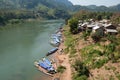 Nong Khiao at river Nam Ou in Laos