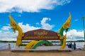 Serpent or Naga statue a symbol of Buddhism