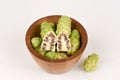 Noni fruits. Royalty Free Stock Photo