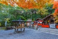 Nonomiya-jinja shrine at Arashiyama in Kyoto Royalty Free Stock Photo