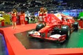 NONTHABURI - DECEMBER 1: Ferrari Formula 1 car display at Thailand International Motor Expo on December 1, 2014 in Nonthaburi, Th