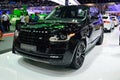 NONTHABURI - DECEMBER 1: Range Rover Autobiography car display a