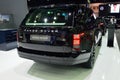 NONTHABURI - DECEMBER 1: Range Rover Autobiography car display a