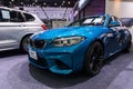 NONTHABURI, THAILAND - DECEMBER 9,2017 : View of BMW car on display at Thailand International Motor Expo 2017, exhibition of vehic