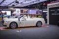 NONTHABURI, THAILAND - DECEMBER 9,2017 : View of Rolls-Royce car on booths at Thailand International Motor-Expo 2017 Royalty Free Stock Photo