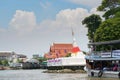 NONTHABURI, THAILAND - MAY 2: Travel by boat to the Koh Kret isl Royalty Free Stock Photo