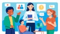 A nonverbal speech pathologist works closely with patients who have difficulty communicating using alternative