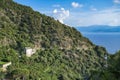 Nonza in Corsica, house in the mountain Royalty Free Stock Photo