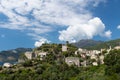 Nonza Village in Corsica Royalty Free Stock Photo