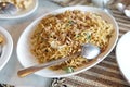 noodle dishes with spicy Indonesian spices, this dish is suitable to be eaten anytime. noodle dishes with spicy Indonesian spices