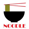 Noodle Food Sign