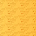 Noodle ramen bowl pattern background