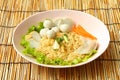 Noodles with fish ball
