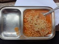 Noodles plate
