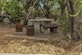 Nook for repose in Pilanesberg National Park Royalty Free Stock Photo