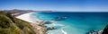 Noordhoek Beach panoramic Royalty Free Stock Photo