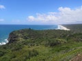 Noosa Northshore Beach from Above