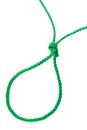 Noose from a cord