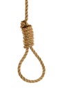 Noose Over White Background