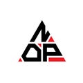 NOP, NOP logo, NOP letter, NOP triangle, NOP triangular, NO