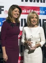 Norah O`Donnell and Andrea Mitchell