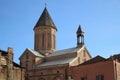 Norashen Church in Tbilisi city in winter, Georgia