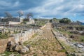 Norba, ancient town of Latium on the western edge of the Monti Lepini, Latina Province, Lazio, Italy. Royalty Free Stock Photo