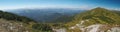 Nord and east panorama view from Velka Chochula in Nizke Tatry mountains