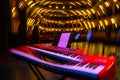 Nord Electro Keyboard on concert stage in theatre