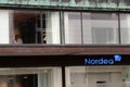 Nordea Bank. Vesterbro branch situated in Copenhagen Royalty Free Stock Photo