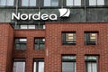 Nordea Bank. Vesterbro branch situated in Copenhagen